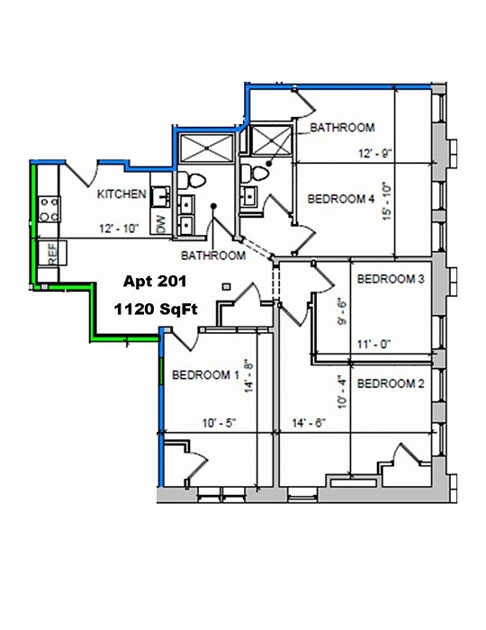 Grand Block apartment 201