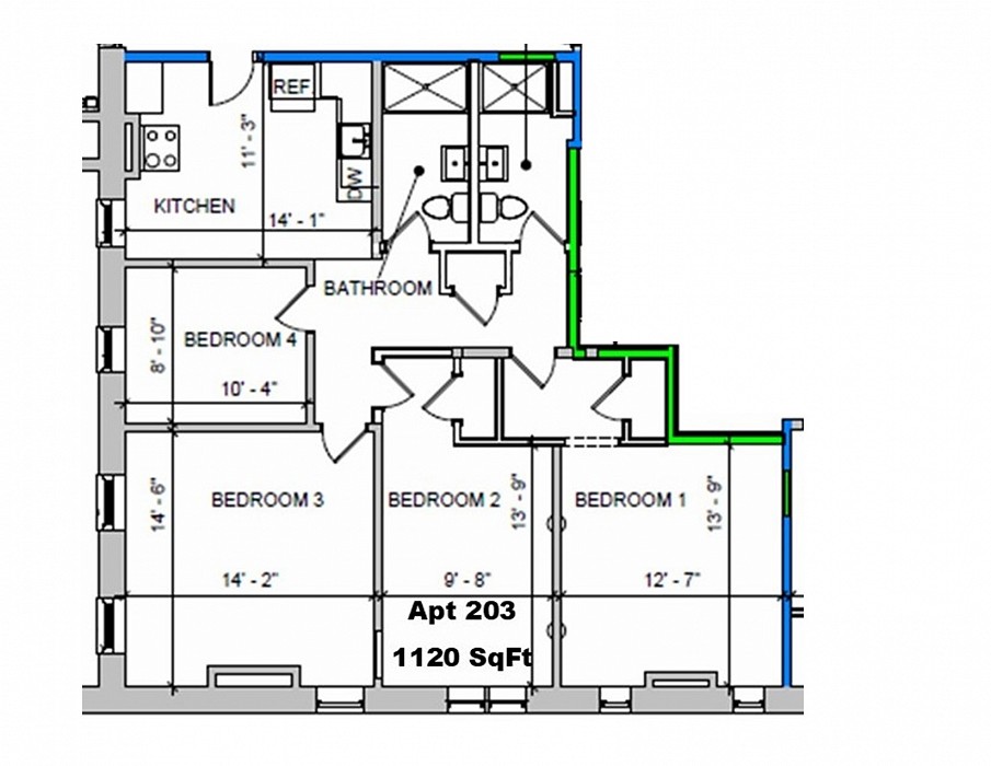 Grand Block apartment 203