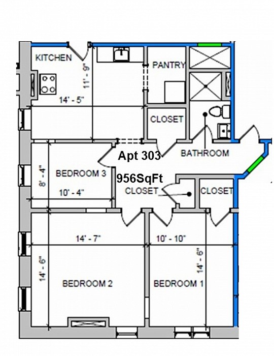 Grand Block apartment 303