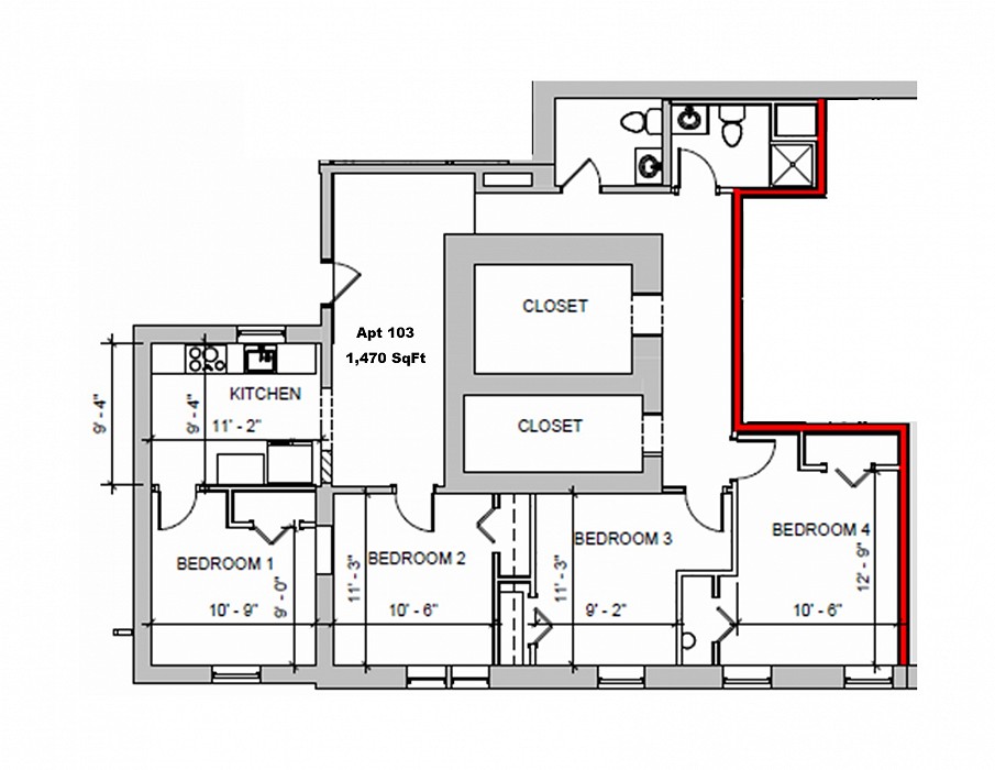 Grand Block Apartment #103