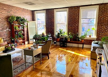 exposed brick studio amherst one bedroom apartment house